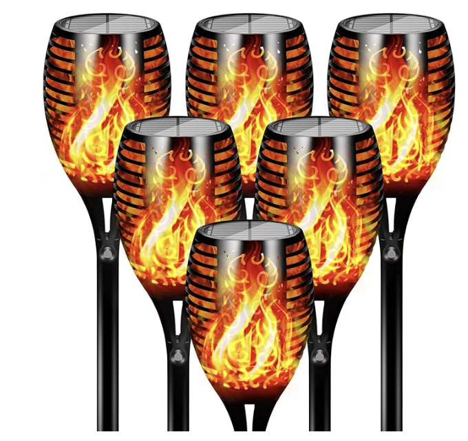 Pickleball Birthday Party LED Tiki Torch